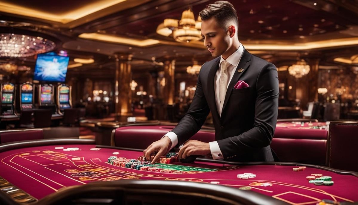 Dealer profesional ledak788 menjelaskan putaran Hood vs Wolf dengan gesture jelas